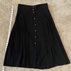 Black skirt